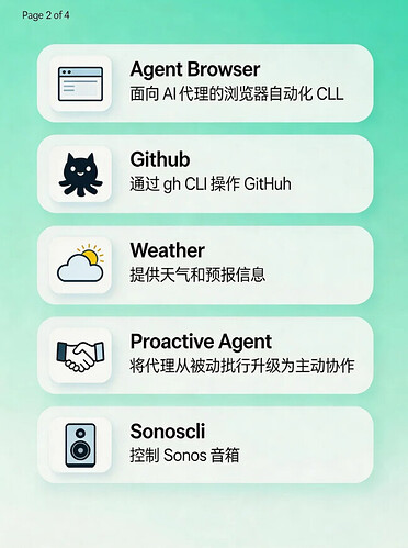 OpenClaw必备技能
